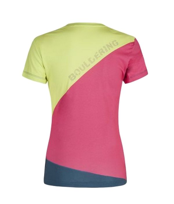 Montura dámské tričko M+ Block, růžová, XL